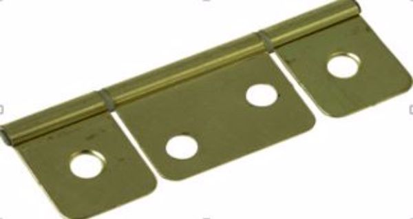 Door Hinges with Screws – Brass