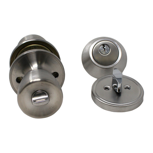 Adjustable Entrance Combo Lock – Stainless Steel