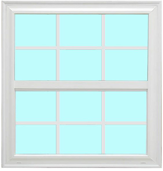 30" X 53.875" VINYL WINDOW 6/6 GRIDS